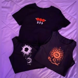 SHEIN crop top bundle